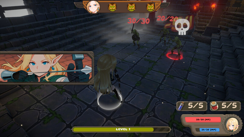 新作[地牢肉鸽SLG/动态] 精灵冒险：失落城堡 Elf Adventure: The Lost Castle 官中步兵版 [5.90G]