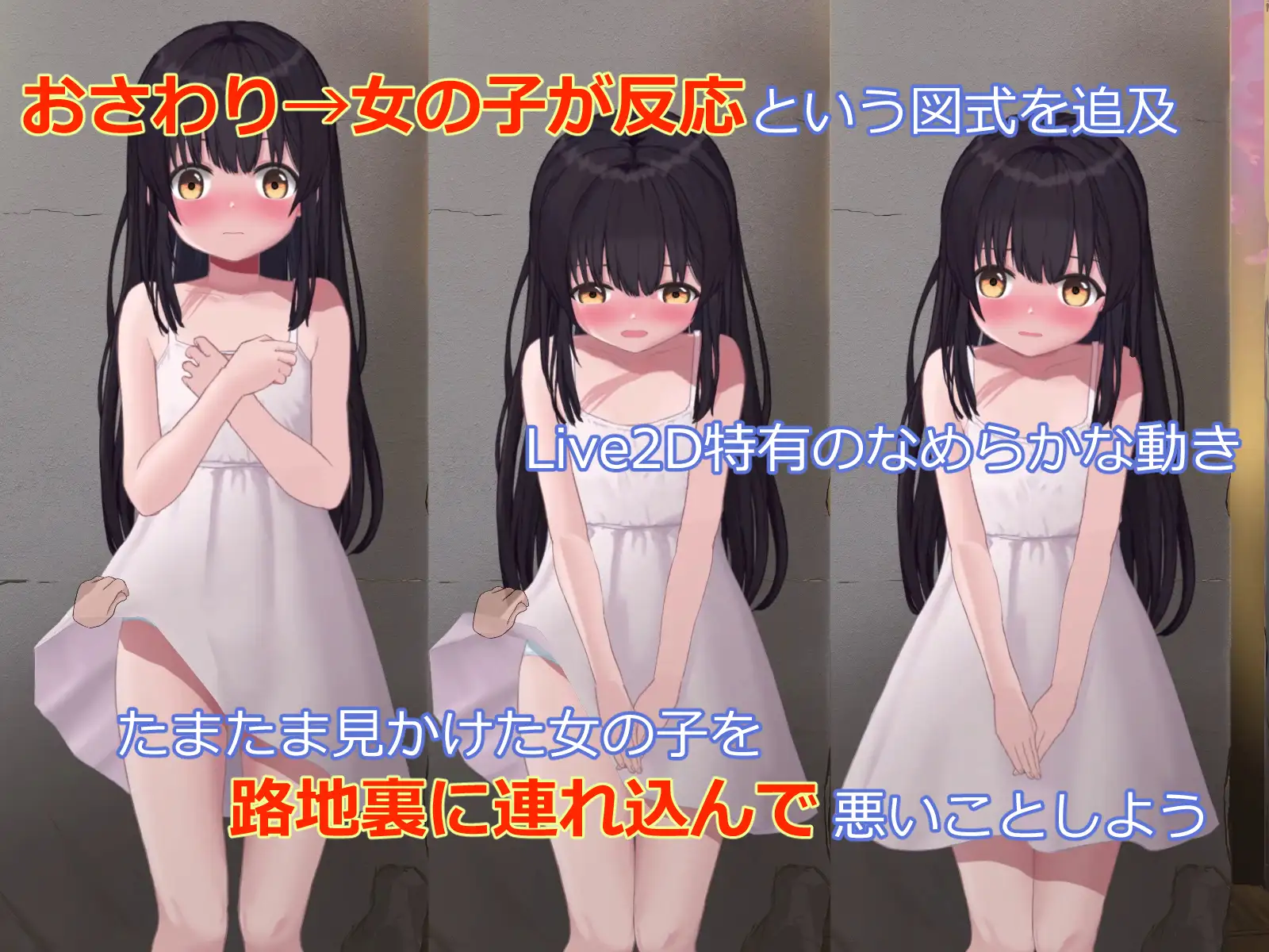 新步兵[互动SLG/触摸抚摸/Live2D动态] 在无人援助之地 助けの来ない場所で 内嵌AI汉化版 去码版+自带全回想 [420M]
