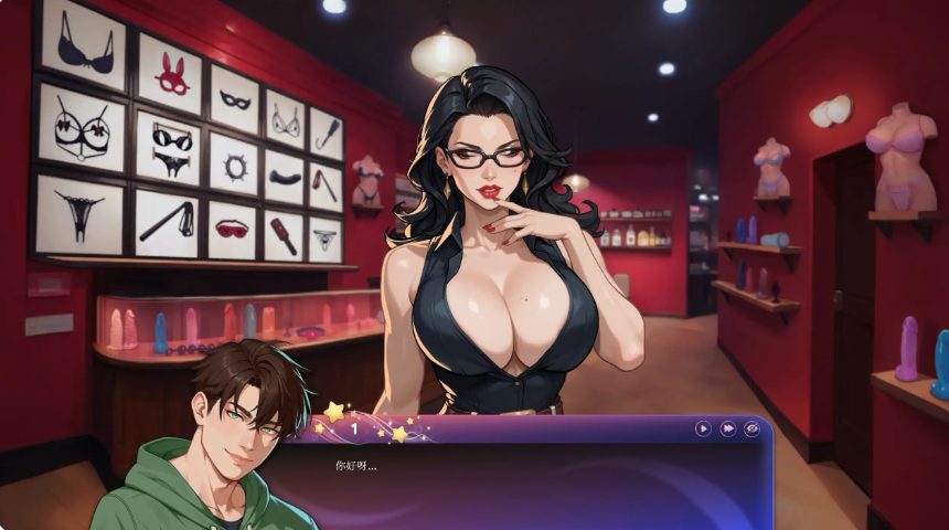 【PC/官中/日系/SLG游戏/1.51G】我的纸片人老婆直播爆红了 (My Waifu\'s Stream is Going Viral) 官方中文版+日系SLG游戏+1.51G