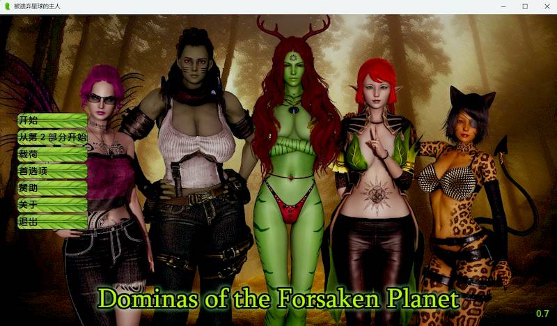 【PC+安卓/欧美SLG/动态/3.02G】 被遗弃星球的统治者(Dominas of the Forsaken Planet) Ver0.7 精翻汉化版 欧美SLG/动态/双端/3.02G