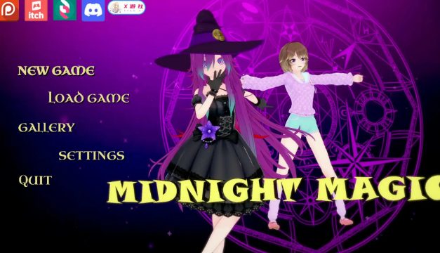 【PC/安卓/AI汉化/日系/3D/SLG游戏/3.9G】午夜魔法 (Midnight Magic) Ver0.0.12 AI汉化版+PC+安卓+日系3DSLG游戏+3.9G