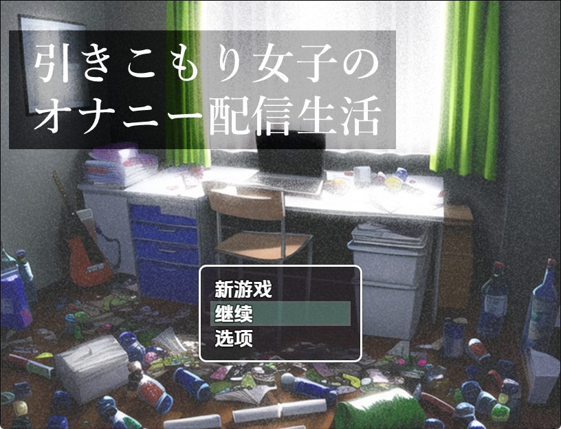 【PC/安卓/AI汉化/日式/RPG游戏/500M】 家里蹲女子的直播生活 Ver1.0 内嵌AI汉化版+PC+安卓+日式RPG游戏+500M