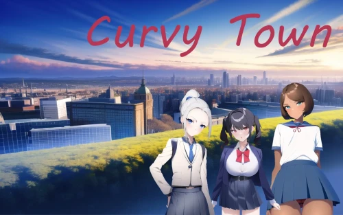 【日系/SLG】弯弯镇 Curvy Town v0.7.3AI汉化【PC+安卓/2.4G】