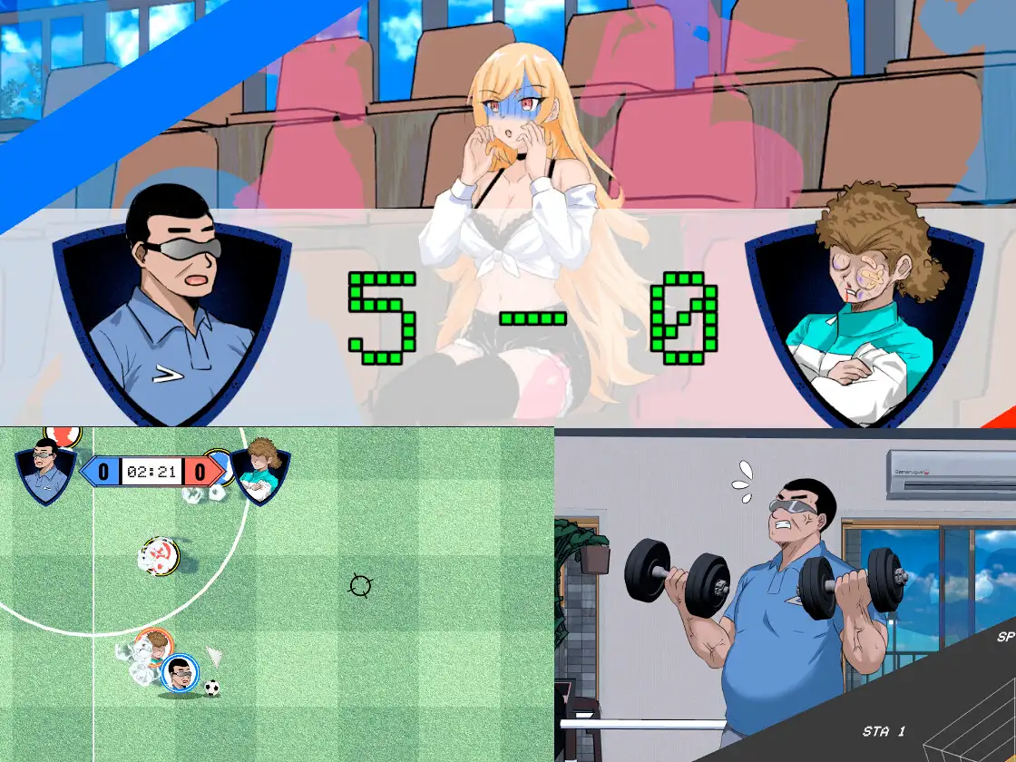 新作[日式SLG/NTL/后宫/动态] NTR足球 NTRサッカー v1.0.1 官中版 [6.10G]