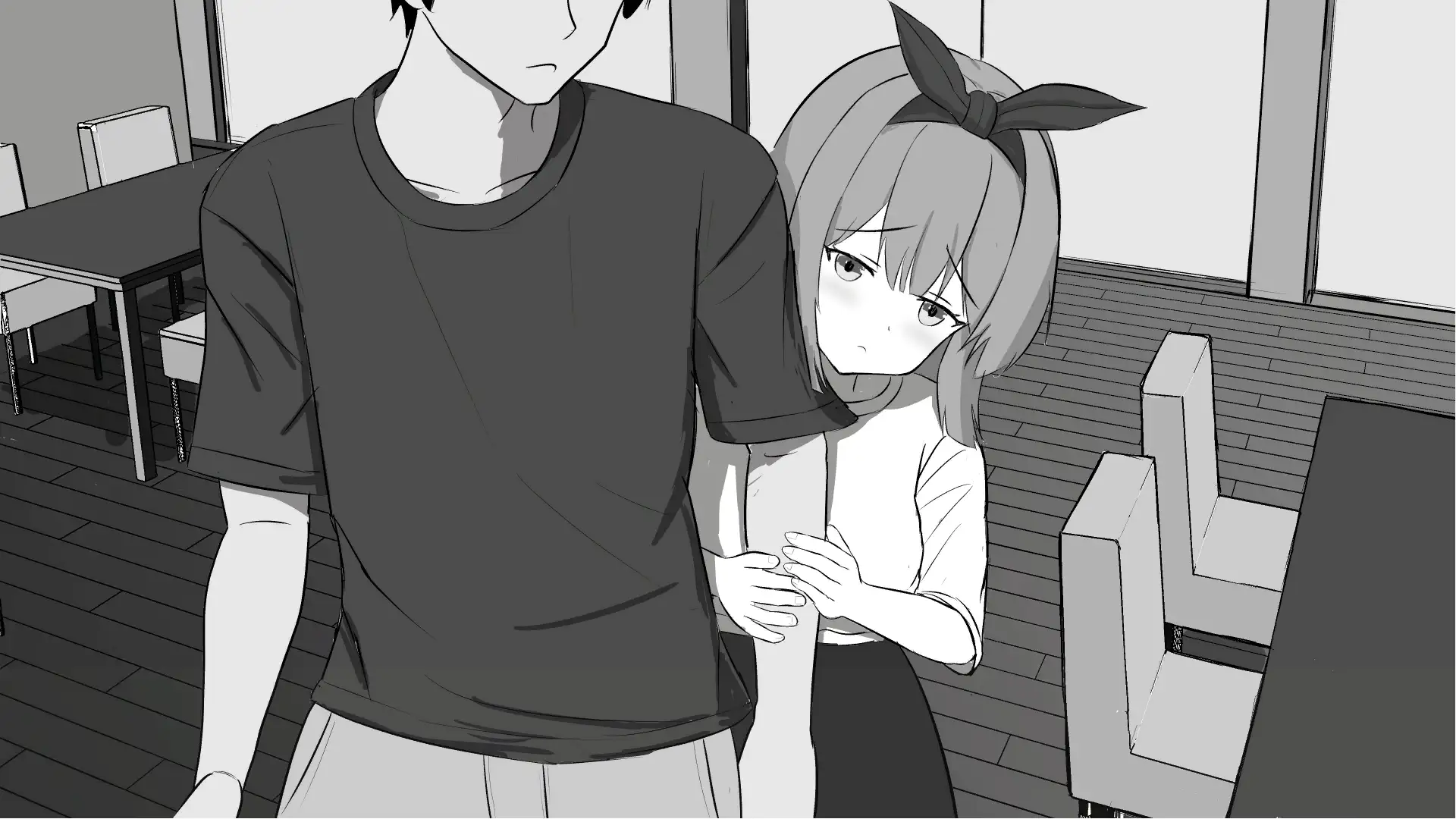 新作[互动SLG/触摸/抚摸] 哥哥，人家好害羞啦 おにいちゃんはずかしいよぅ 生肉版 [650M]
