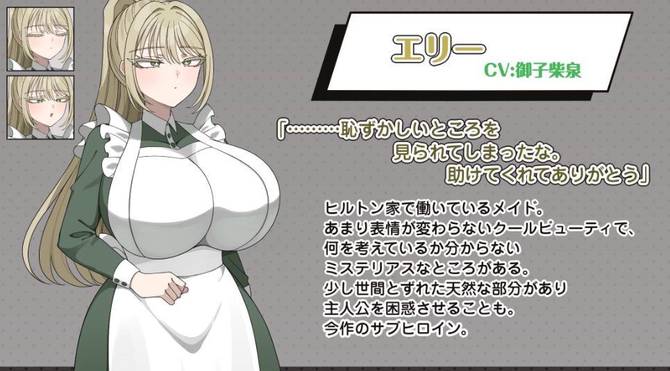 【PC/AI汉化/日式/RPG游戏/1.10G】伯爵府事件簿 -交错的两种意图（伯爵屋敷の事件簿 -交錯する二つの思惑）AI汉化版+全回想存档+日式RPG游戏+1.10G