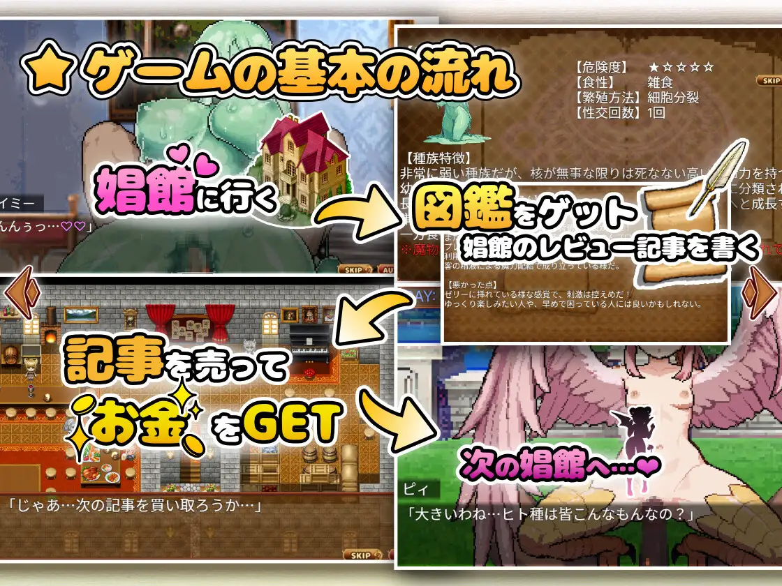 增添AZ[探索RPG/巨乳/爆乳] 异世界魔物娘悦乐记 異世界モン娘悦楽記 内嵌AI汉化版+作弊码 [ PC+安卓3.20G]