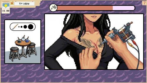 新作[冒险RPG/裸露/动漫] 调皮的内特：纹身  Naughty Nate : Tattoo STEAM官中步兵版 [480M]