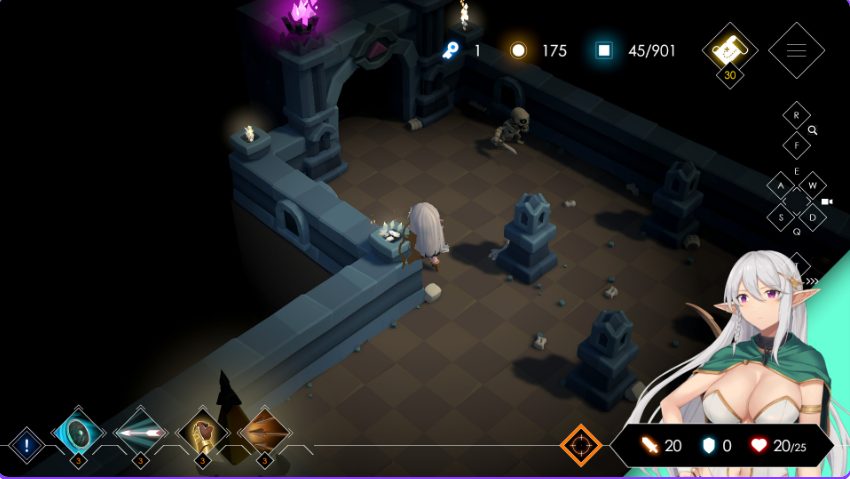 【PC/官中/生存/ACT游戏/3.30G】Escape Dungeon 2-银月苍狼 苏拉尔（Escape Dungeon 2 ～ 銀月蒼き狼 シュラル） Ver2.2 官中步兵版+DLC+生存ACT游戏+3.30G