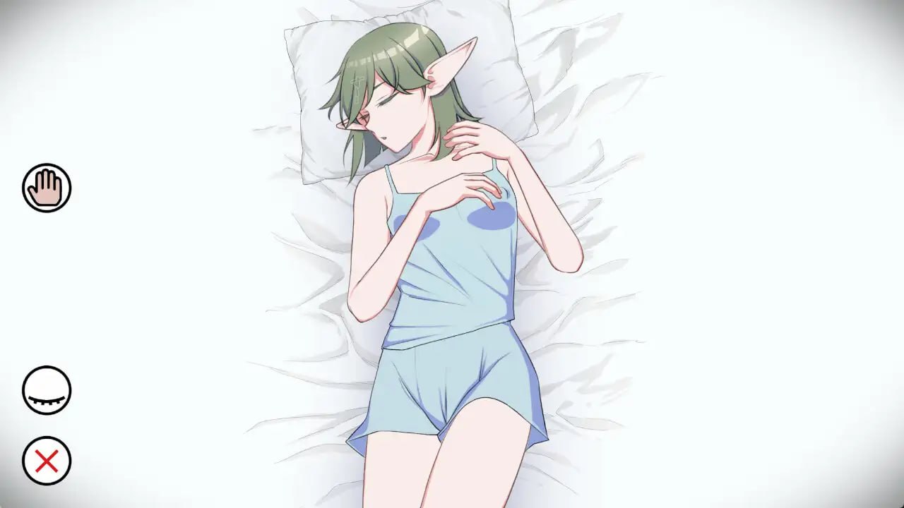 新作[探索SLG/抚摸触摸/精灵]  对绿发碧眼的精灵女孩恶作剧 緑髪碧眼エルフちゃんに悪戯するやつ  生肉版 [480M]