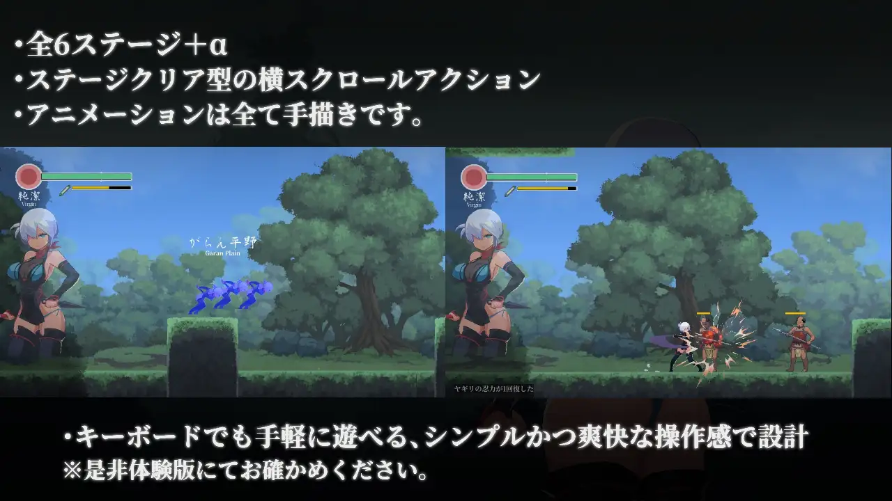 更新[动作ACT/异种X/像素动态] 复仇的夜雾 復讐の夜霧 v1.0.3 官中版 [490M]