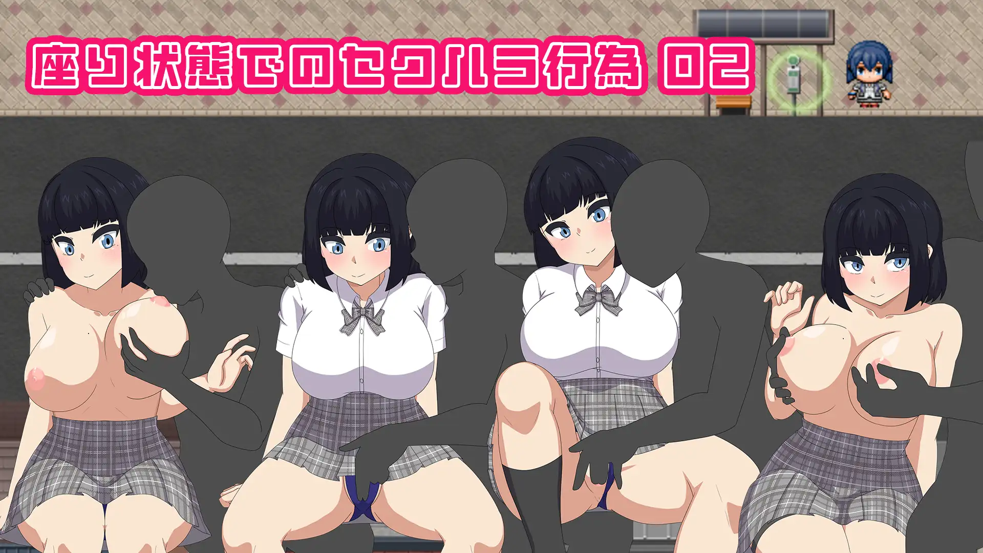 更新[互动RPG/羞耻/耻辱] 裸体高中【校园生活暴露RPG】 NAKED HIGHSCHOOL【学園生活露出RPG】 v1.05 AI汉化版+全回想存档 [2.40G]