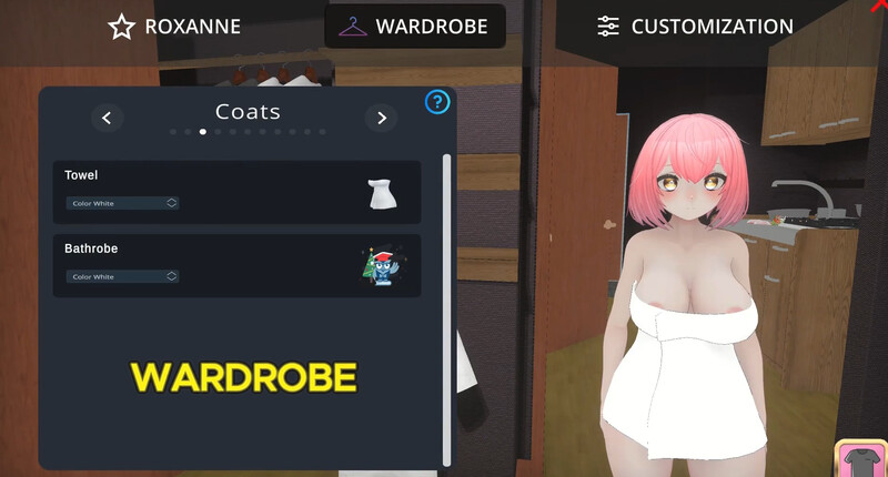 更新[直播露出SLG/3D作品/全动态] 罗克珊 Roxanne Ver0.9.1 机翻步兵版+存档 [9.30G]
