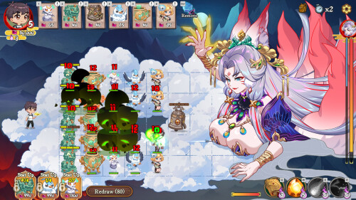 更新[探索SLG/冒险/奇幻] 妖谈2：九尾异闻 Yokai Art 2: Tales of the Nine-Tails v1.0.114 官中步兵版+DLC+存档 [4.10G]