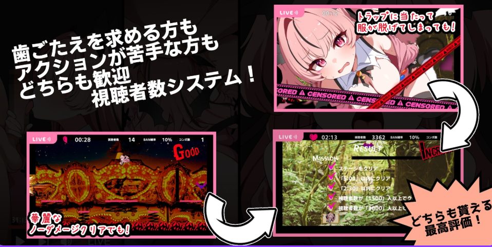 【PC/生肉/动作/ACT游戏/470M】天菜复活!!( アマナアライブ!!) Ver1.4 生肉版+全回想存档+动作ACT游戏+470M